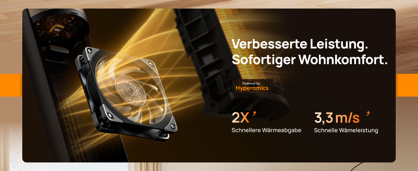 Електричний обігрівач Dreo Solaris Slim H3 з PTC-керамічним нагрівом, Wi-Fi, 3 режими, 3 швидкості, 12-годинний таймер, пульт дистанційного керування, захист від перегріву та перекидання