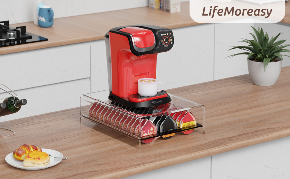 Організатор для капсул Tassimo: висувна шухляда на 42 капсули, LifeMoreasy