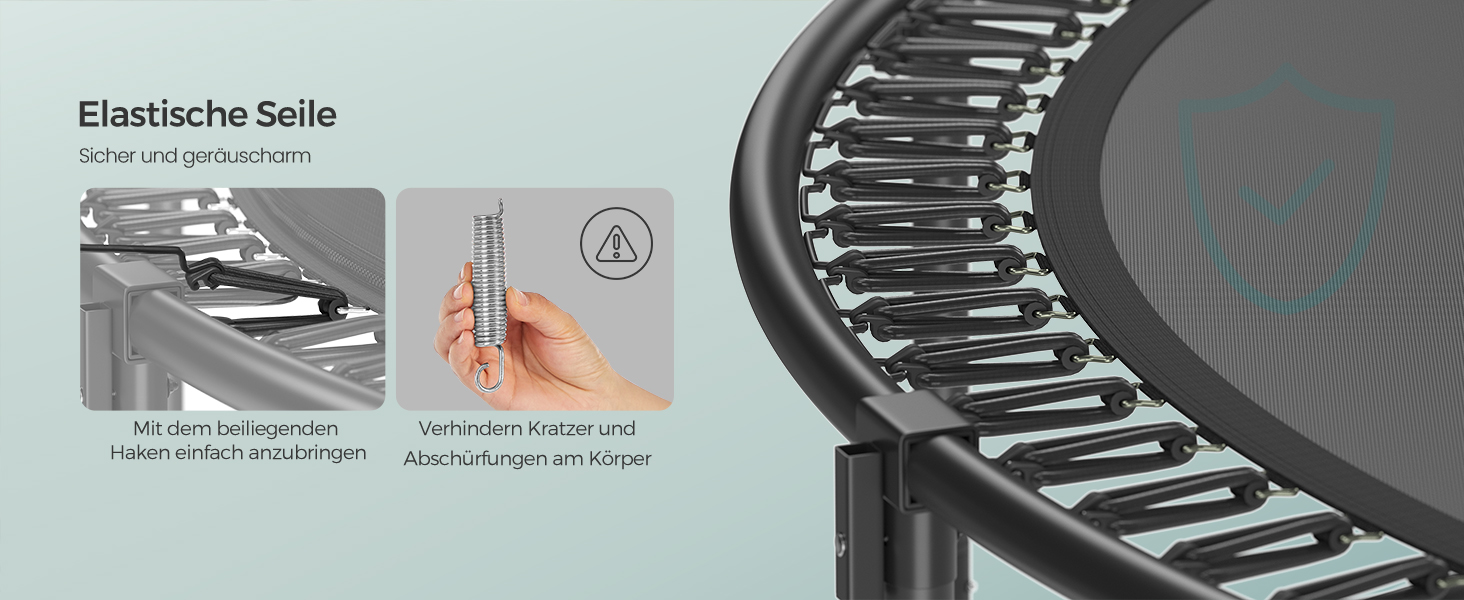 Батут SONGMICS для дітей та дорослих Ø305 см, зелений, з захисною сіткою та пружинами, вуличний