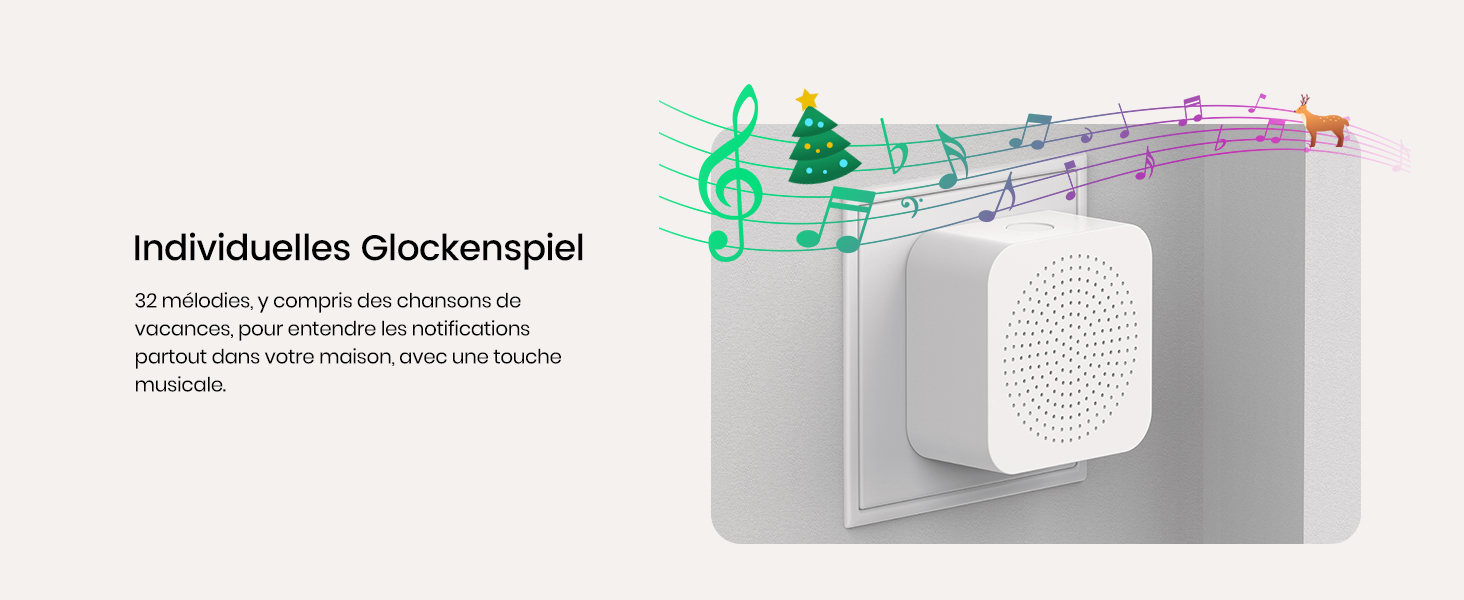 Бездротовий відеодомофон з камерою AOSU 2K HD з PIR-датчиком та детекцією пакунків, сумісний з Alexa