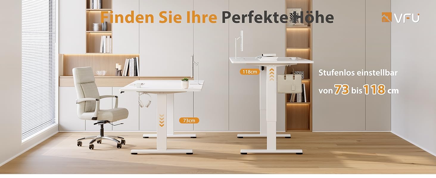 Регульований стіл для роботи з USB-C, електричний, з пам'яттю, стоячи/сидячи, комп'ютерний, для офісу, білий Pro, 200 x 80 см