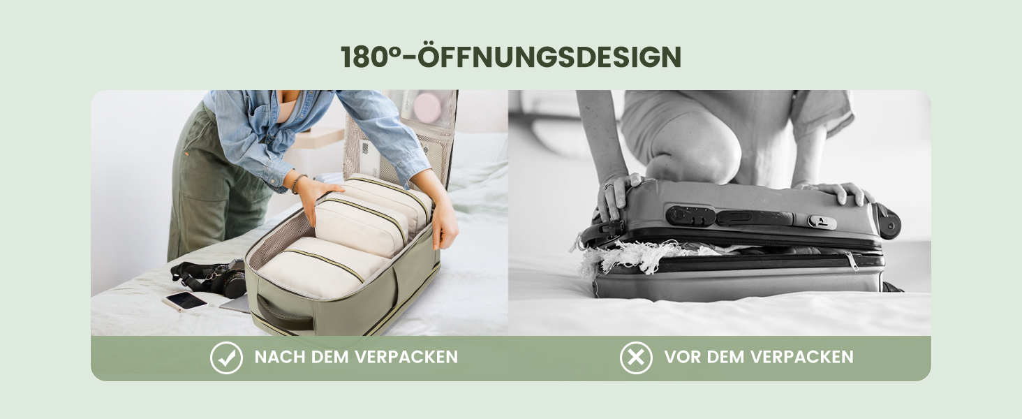 LOVEVOOK Рюкзак ручної поклажі, 40L, для подорожей, дамський, водонепроникний, для ноутбука 17 дюймів, кофр-рюкзак, для роботи, ділових поїздок, Weekender, оливково-зелений, світло-бежевий, оливково-зелений