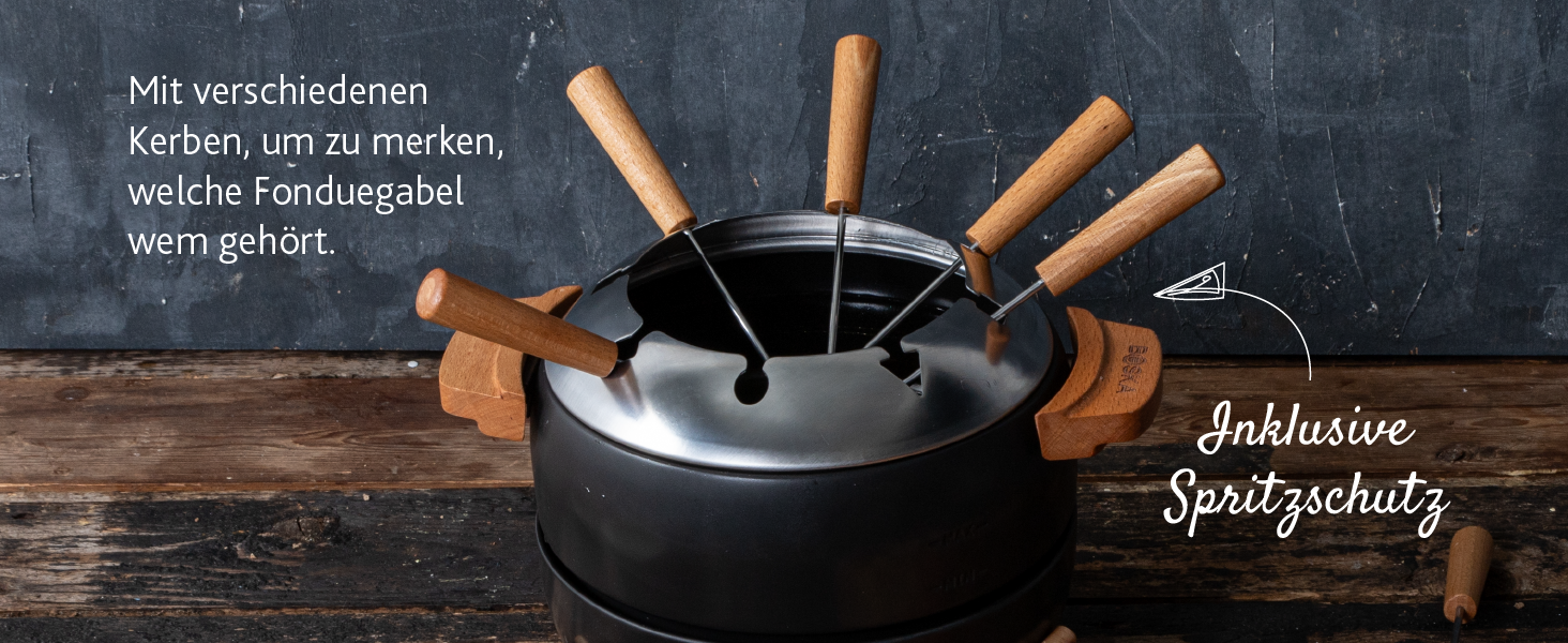 Електричний Фондюсет Boska Party 2.3L: для сиру, шоколаду, гарячого горщика, м'яса. Регулятор температури, 2.3L, нержавіюча сталь та чавун