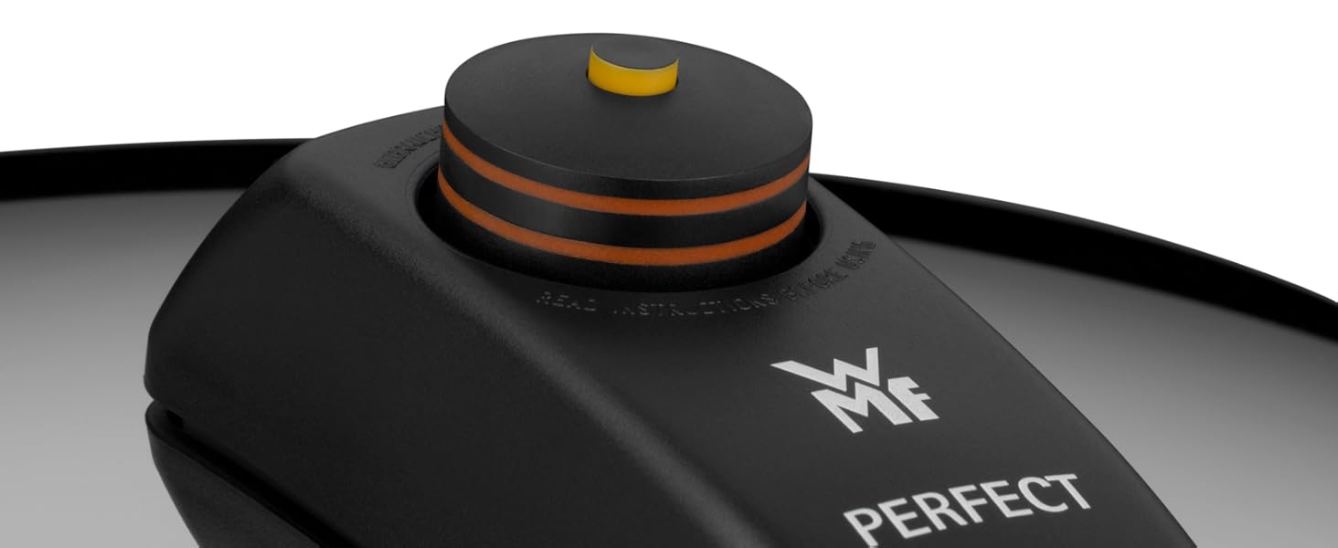 Набір швидковарки WMF Perfect Induktion 2 шт (4.5л + 3л) Cromargan нержавіюча сталь, 2 рівні потужності