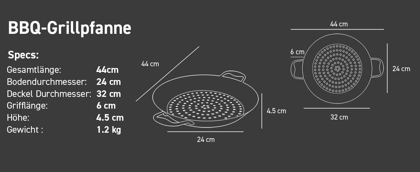 HexClad гібридна сковорода-гриль з антипригарним покриттям, термостійка до 482°C, безпечна для миття в посудомийній машині