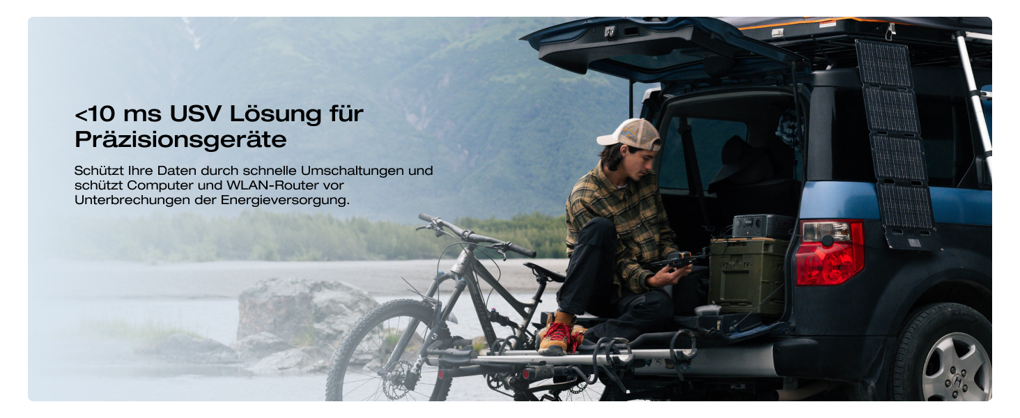 EcoFlow River 3: Портативна електростанція з соняльною панеллю 45W, акумулятор LFP 245 Wh, потужність до 600W, GaN для збільшення часу роботи, UPS <10 ms, компактний сонячний генератор для кемпінгу