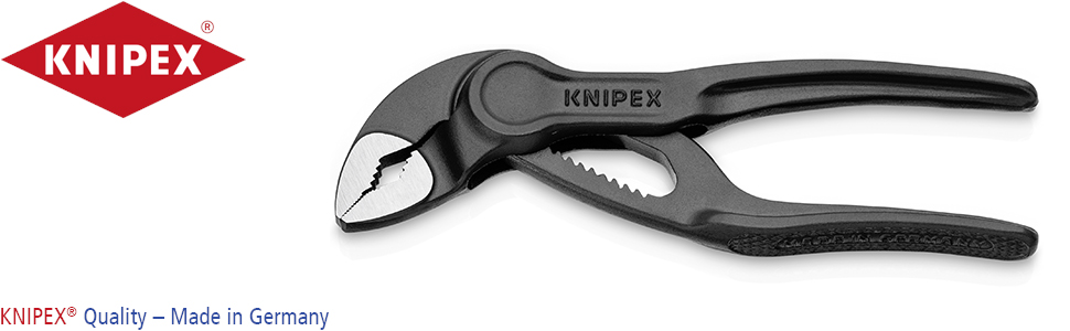 Плоскогубці KNIPEX Pliers Wrench XS з поясною сумкою