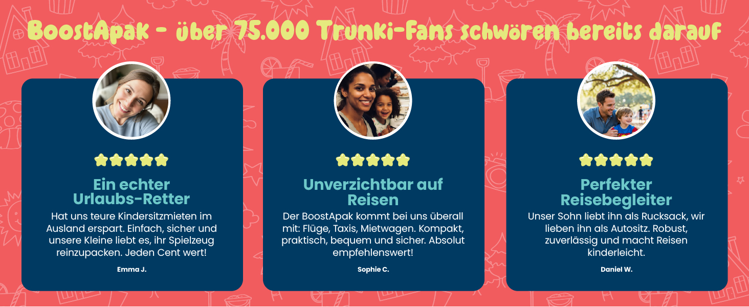 Trunki BoostApak 2-в-1: Автокрісло-бустер з рюкзаком для дітей (6+ років), i-Size, сірий (126-150 см)