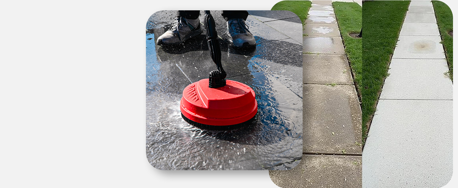 Високотискний мийник LEHMANN Hudson з алюмінієвим насосом, 1800 Вт, макс. 220 бар, продуктивність 450 л/год, комплектація: щітка для тераси, піногенератор, щітка для дисків, ідеальний для миття автомобілів