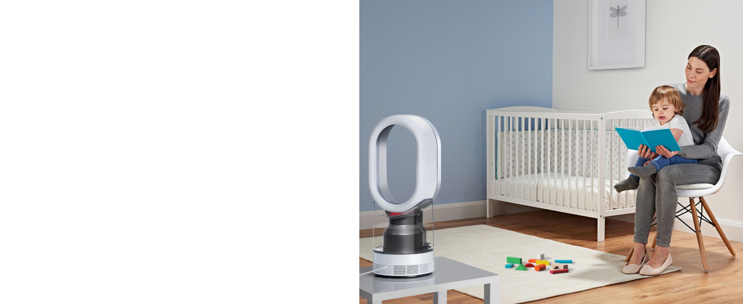 Вентилятор без лопатей Dyson Cool AM07: Потужний, тихий, з пультом та обертанням 70°