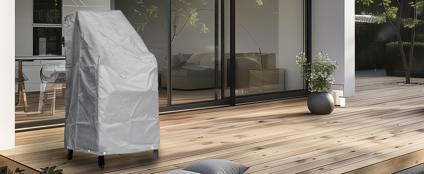 Чохол для парасольки Premium Protect 240x35/60 см, сірий, водонепроникний, UV-захист, для круглих парасольок до Ø450 см