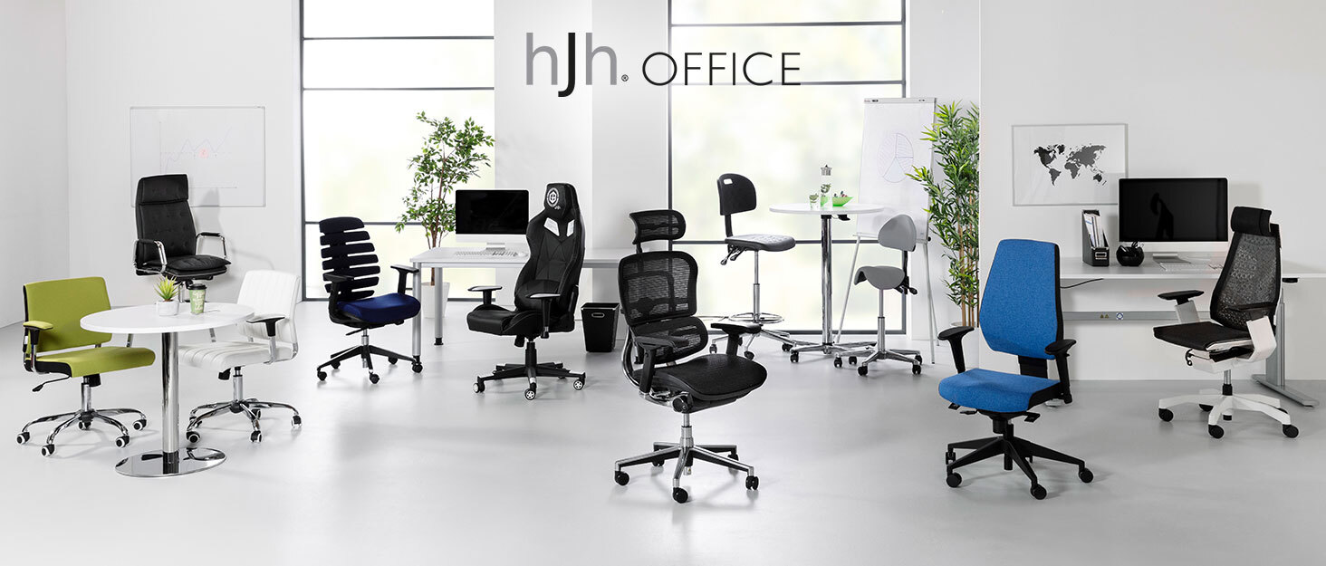 Крісло для керівника hjh OFFICE 729424 Gaming зі штучної шкіри чорний/сірий, складні підлокітники