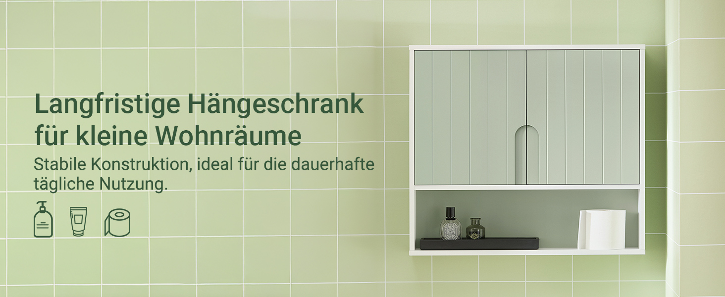 Підставка під раковину SoBuy 60 см, тумба для ванної кімнати з регульованою полицею, шафка під раковину, меблі для ванної кімнати, тумбочка для гостьового WC 60x30x60 см, BZR139-GR (60 x 15 x 54 см)