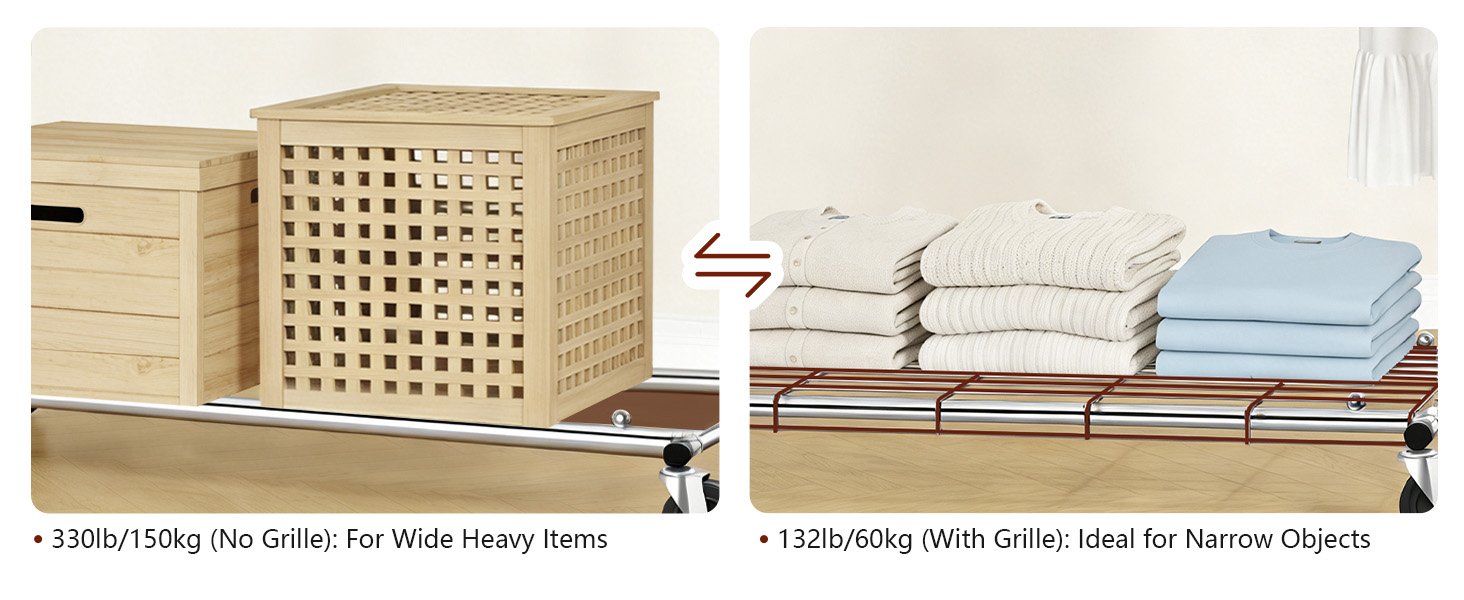 Стійка для одягу на колесах FAVOOOSTY, металева, мобільна, до 200 кг, чорна, 2 стійки