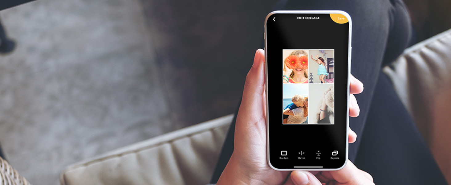 Фотодрук KODAK Step: Бездротовий мобільний принтер ZINK з безкоштовним додатком KODAK (білий)