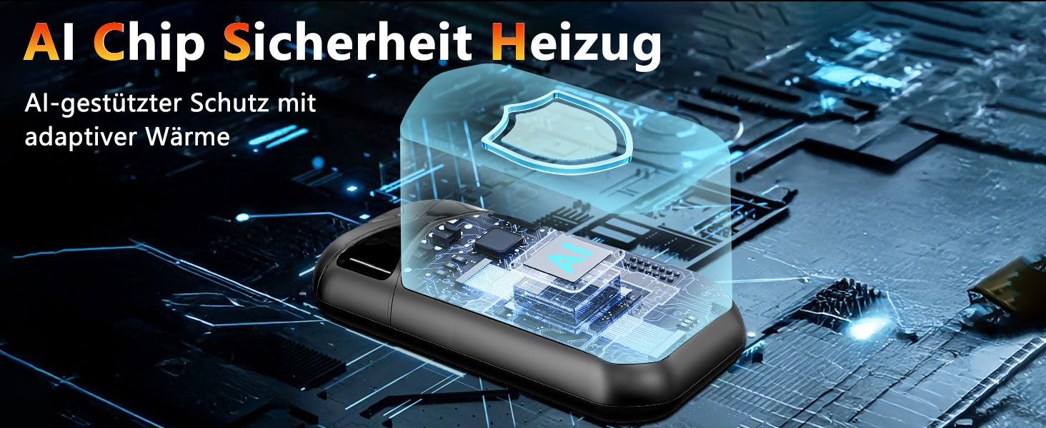 Електричні грілки для рук DDKJ, 2 шт., 7000mAh, магнітні, з 3 рівнями нагріву до 55°C, для дітей, чоловіків та жінок (чорні)