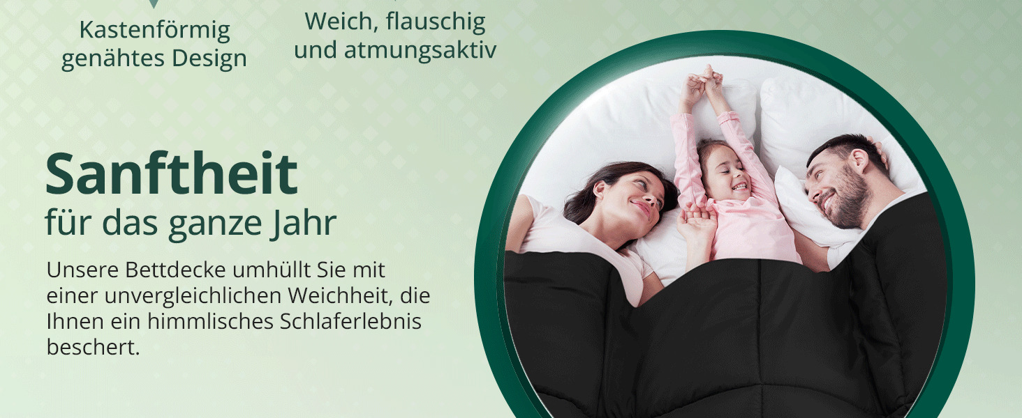 Ковдра Utopia Bedding, 180x200 см, біла, 370 GSM, дихаюча, стегане покривало, супер м'яка