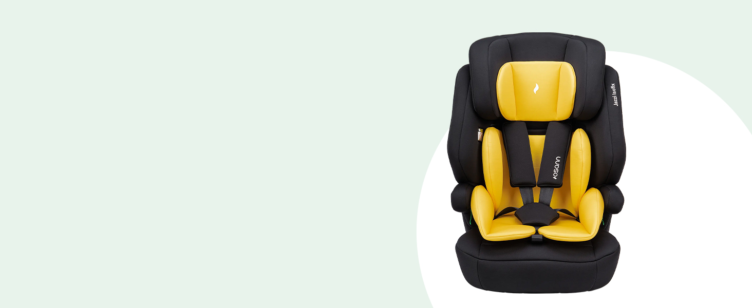 Дитяче крісло Osann Jazzi Isofix, i-Size від 76 до 150 см, зростаюче разом з дитиною - Coral