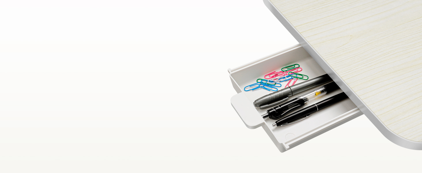 Стіл для ноутбука в ліжко/на диван, складаний, з USB-портами, ящиком та підставкою для планшета (60 x 40 см, білий)