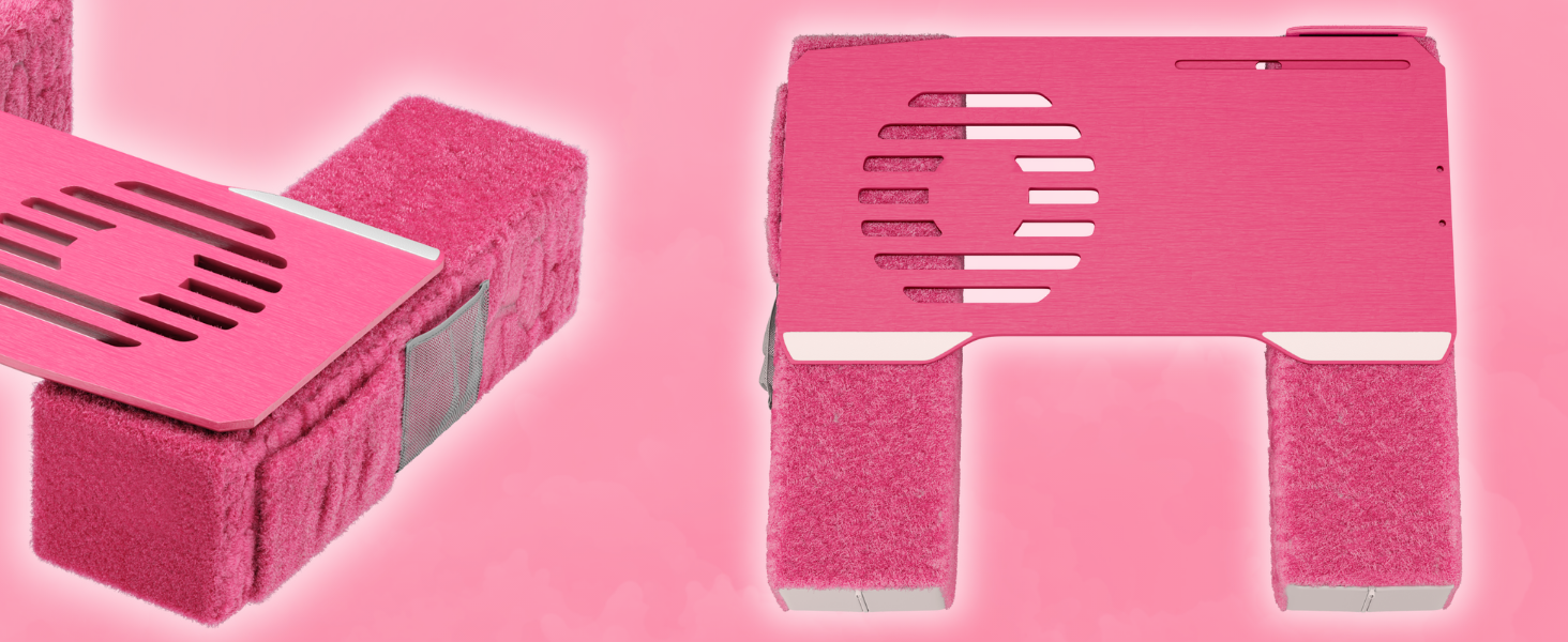 Couchmaster CYWORX: ергономічний стіл для ноутбука на диван, софу чи ліжко (рожевий)