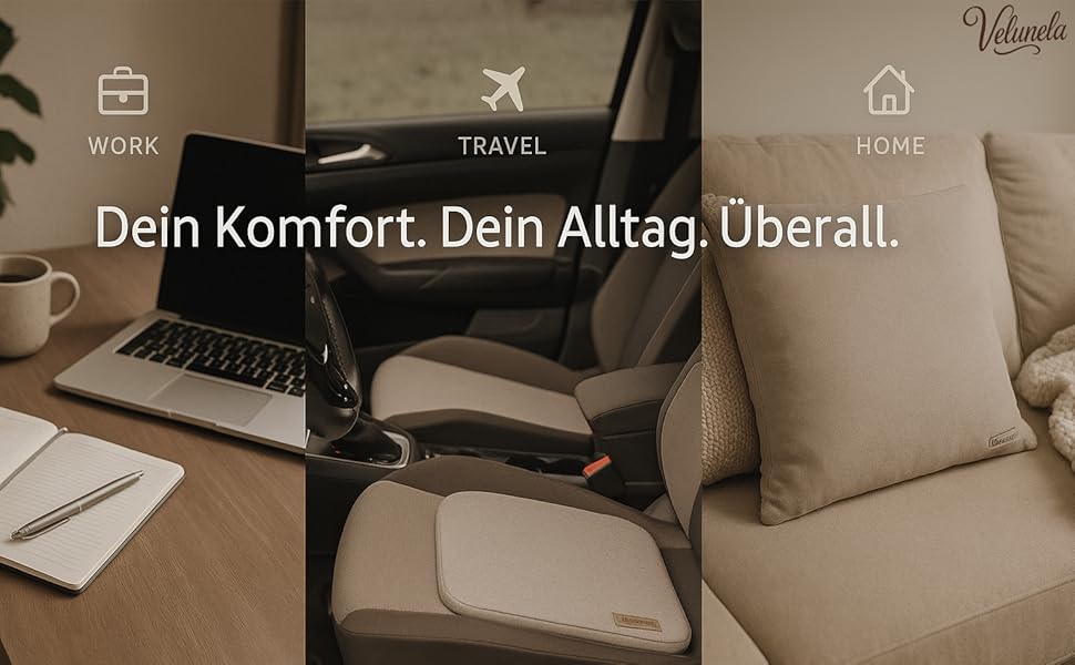 Гелеве сидіння з піною Memory Foam, сертифіковане IGR – ергономічне, знімає напругу, для спини – для офісу, авто, дому (сірий)