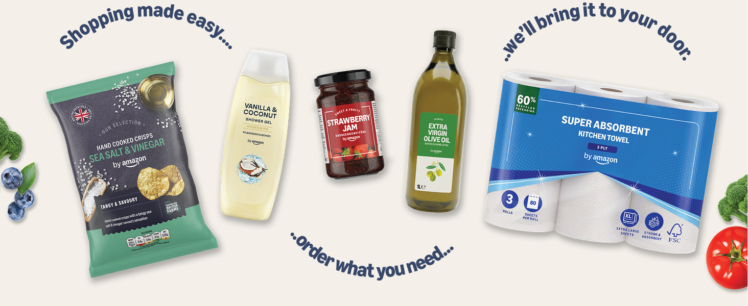 Підгузки By Amazon Ultra Dry, розмір 3 (4-9 кг), білі, 172 шт (набір 2х86 шт), місячний запас
