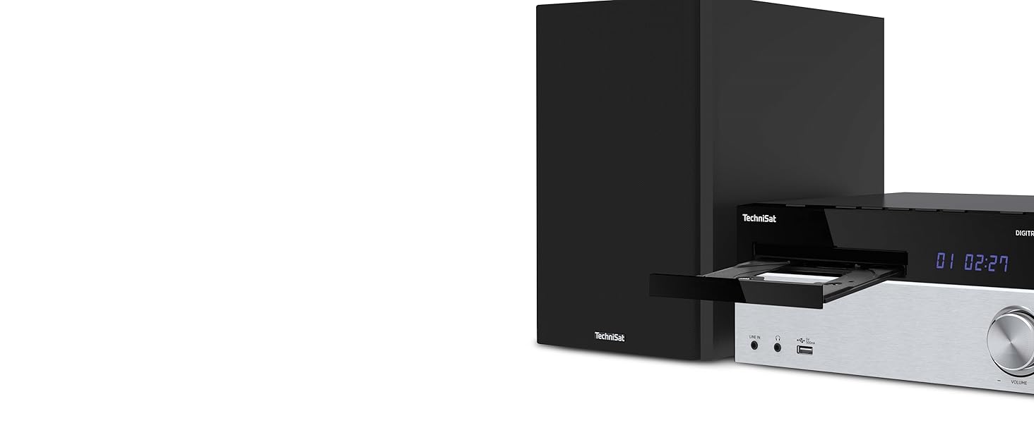 Компактна hi-fi система з інтернет радіо, DAB, CD, Bluetooth, 2x20W RMS, 710 CD IR -