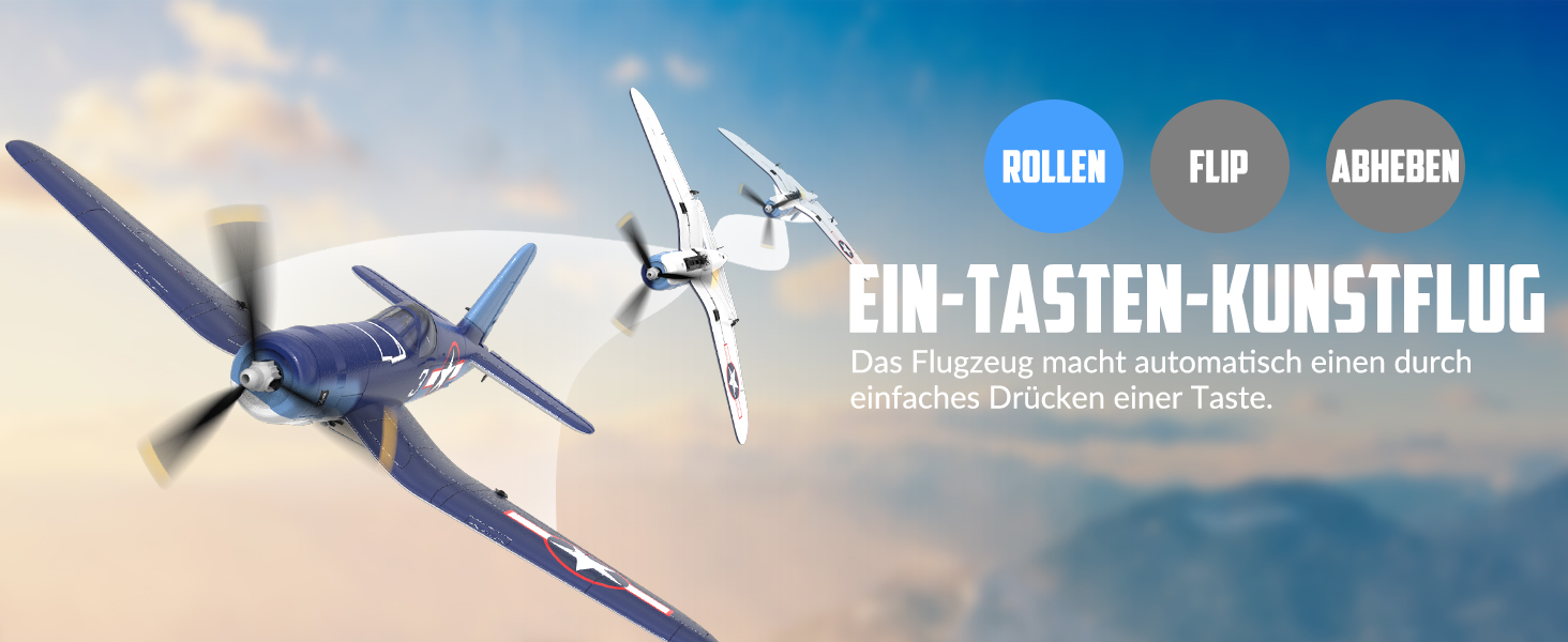 Радіокерований літак Volantexrc F4U Corsair V2 RTF 2.4GHz з USB зарядкою – для початківців, паркфлаєрів, легких польотів