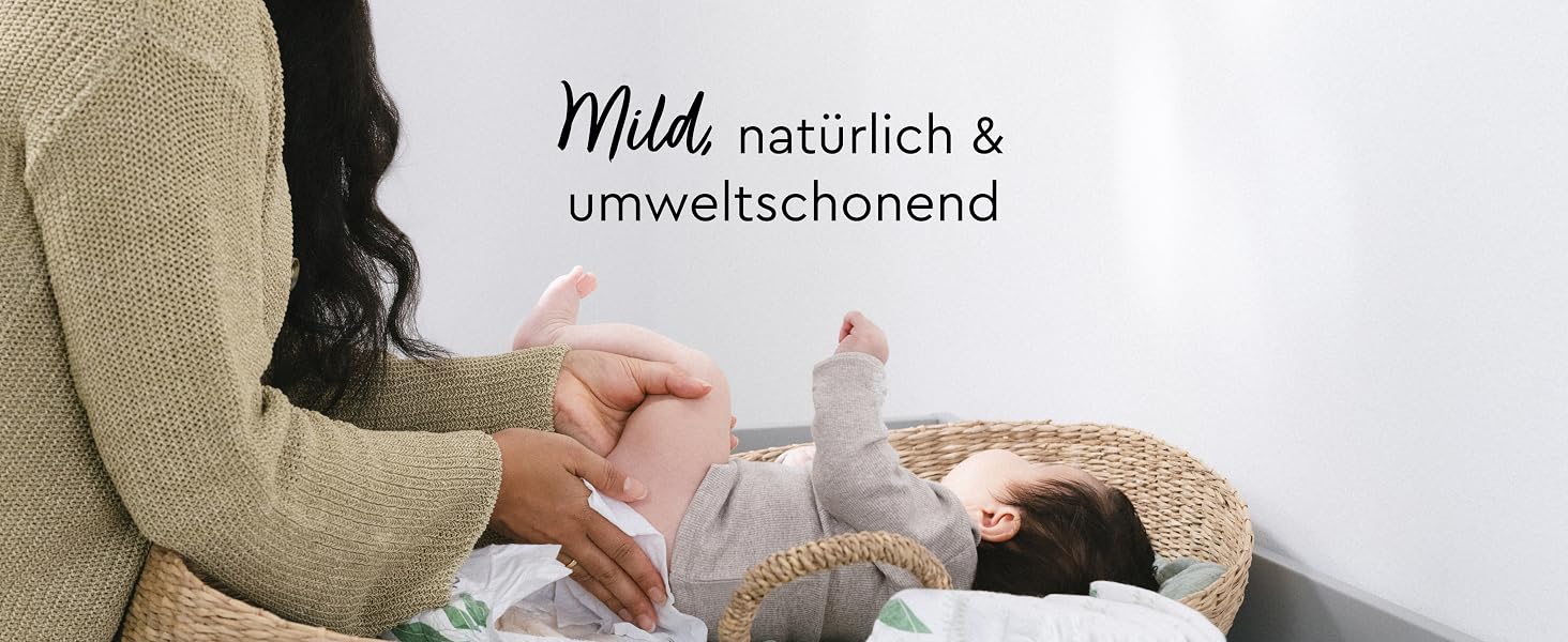 Дитячі вологі серветки LILLYDOO Mild & Natürlich, гіпоалергенні, 600 шт. (10 упаковок по 60 шт.)