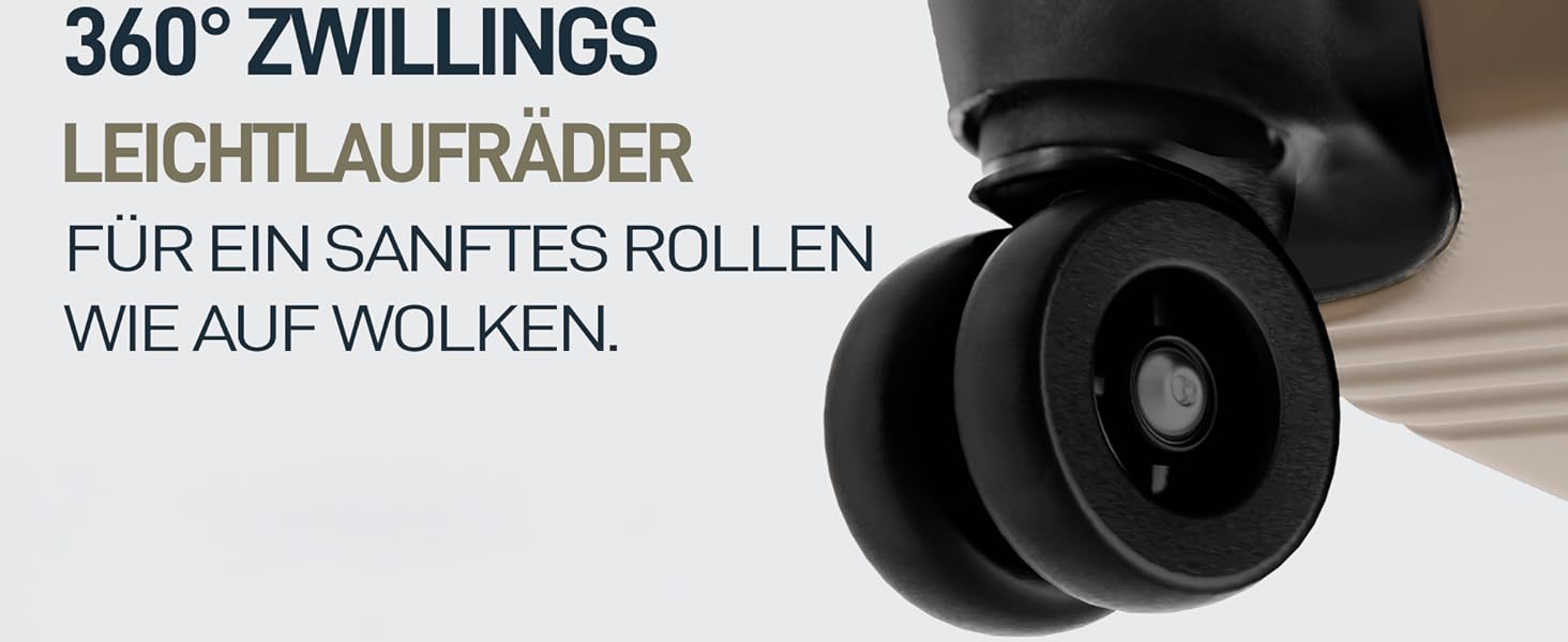 Набір валіз FERGÉ 3 шт. з жорстким корпусом, TSA-замок, Канни. Валіза-тролей, набір (ручна поклажа, L, XL). 3 шт. валізи з жорсткого корпусу, роликові валізи, 4 м'яких коліщатка - дуже міцний валіза з полікарбонату. Набір смарагдової серії