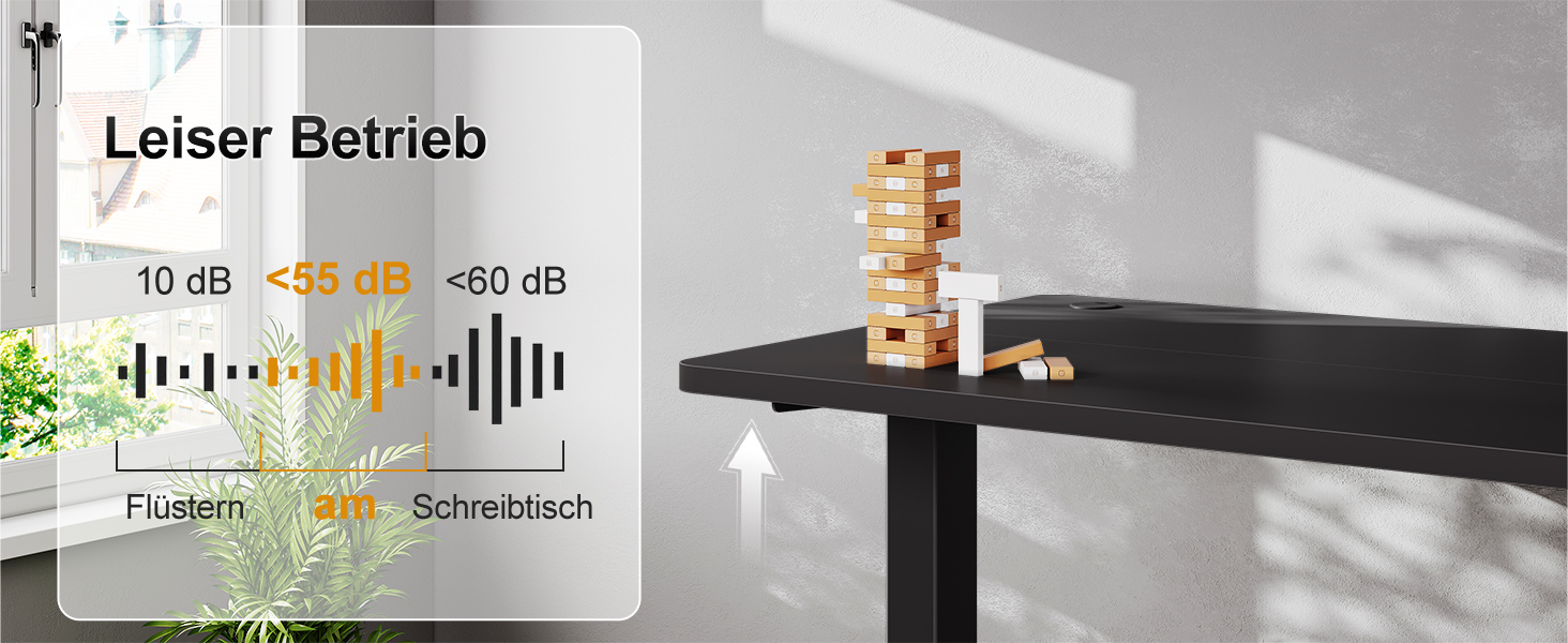 Електричний дитячий стіл Airfish, 80x60 см, регулювання висоти, пам'ять, для дому/офісу, стоячи/сидячи (чорний)