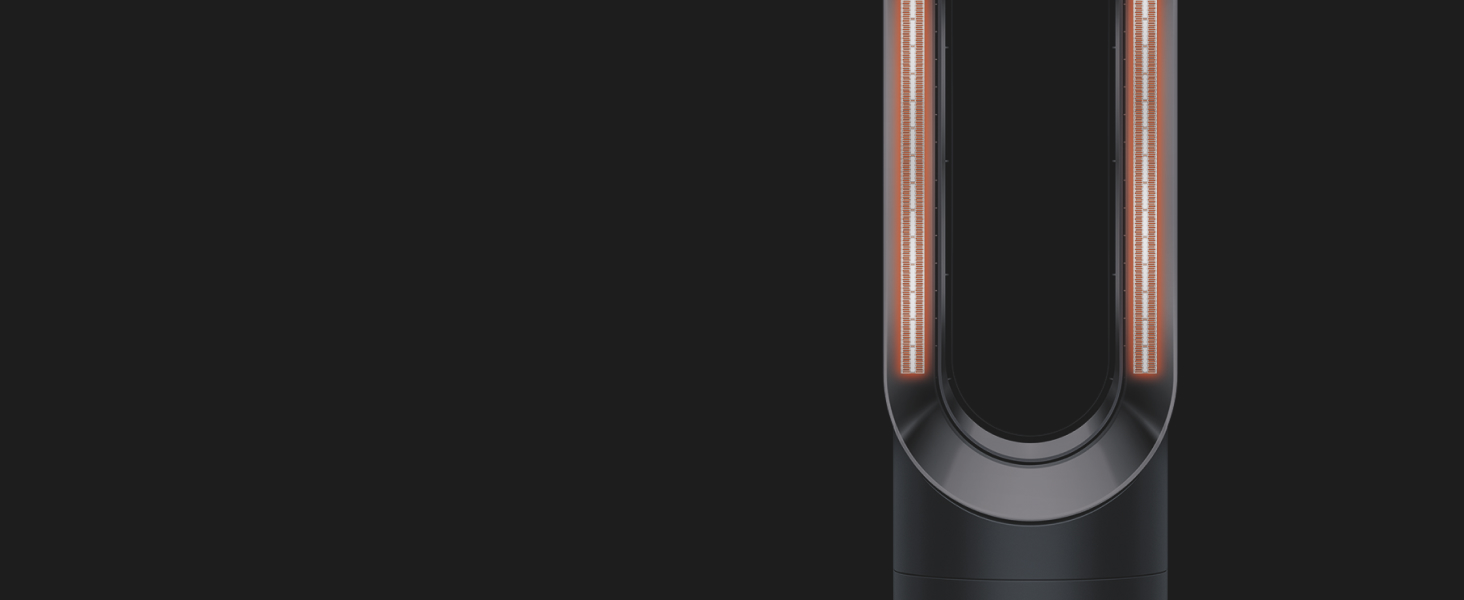 Вентилятор без лопатей Dyson Cool AM07: Потужний, тихий, з пультом, 10 швидкостей, поворот 70°