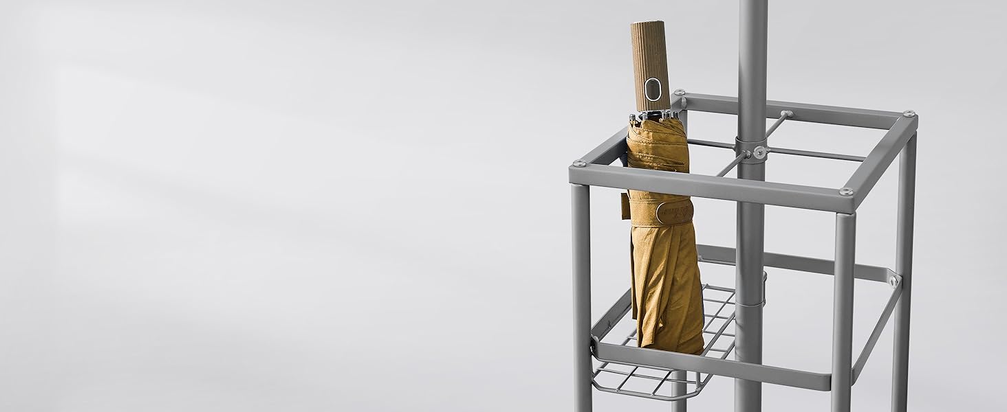 Вішалка для одягу FAVOOOSTY з підставкою для парасольки, 12 гачків, стійка, вішалка для пальто, для вітальні, спальні, срігау