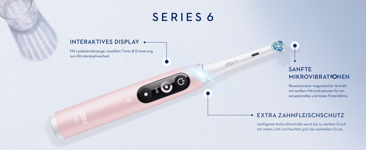 Електрична зубна щітка Oral-B iO Series 6, чорна