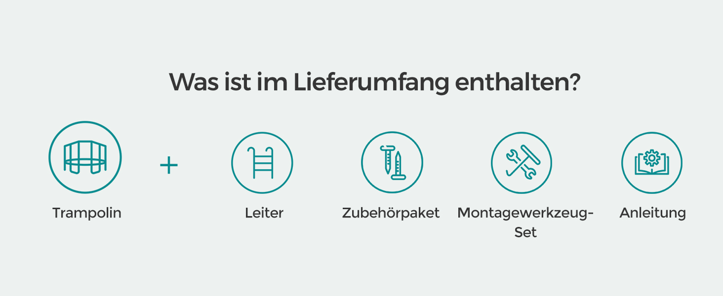 Батут SONGMICS садовий Ø305 см з захисною сіткою, драбиною та м'якими стійками, блакитний