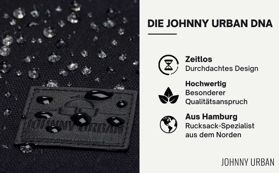 Рюкзак Johnny Urban Rolltop для жінок і чоловіків - Adam Large - 16 відділення для ноутбука - міцне бавовняне полотно - водовідштовхувальне зелене