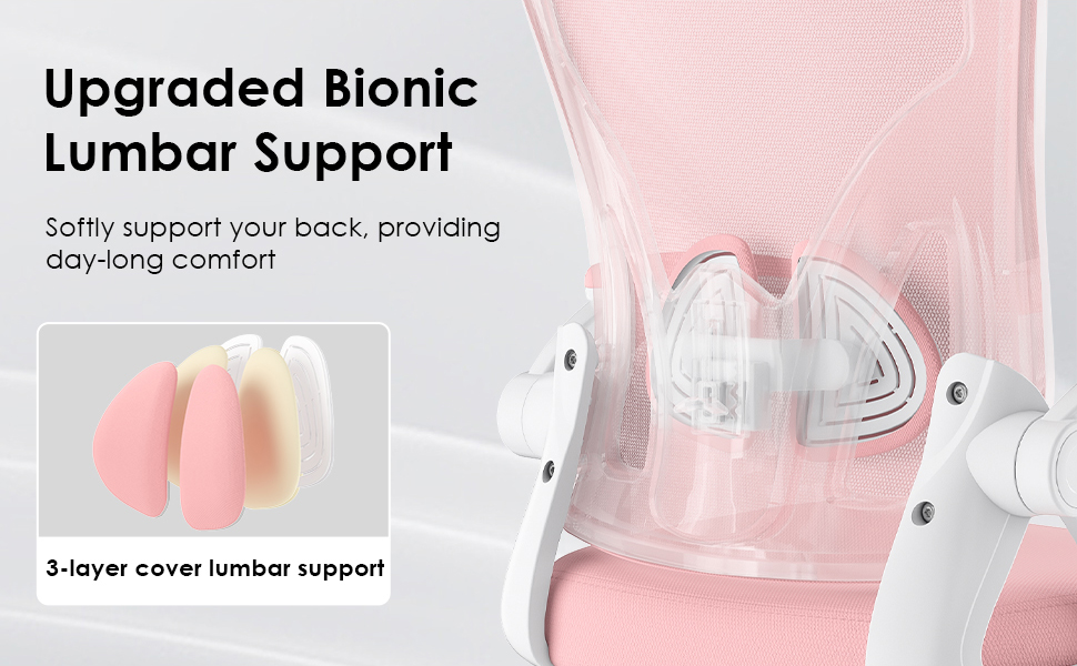 Ергономічне крісло Farini з підлокітниками для офісу та дому, з роликами та підголівником (світлороже)