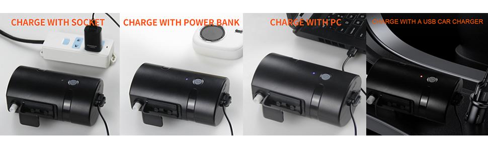 Портативна душова Koopsmate з LED-підсвічуванням та акумулятором 4400mAh, електрична помпа, 20L мішок для води, для кемпінгу, подорожей та домашніх тварин