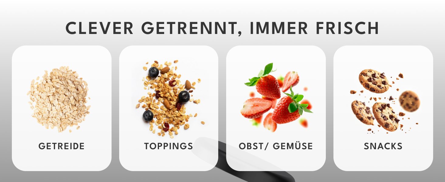 Мюслі-кружка LEBENLANG To Go з ложкою - ізольована чашка з нержавіючої сталі, 650 мл. Чашка для мюслі, йогурту, каші, для дітей та дорослих, рожева, 500 мл + 150 мл