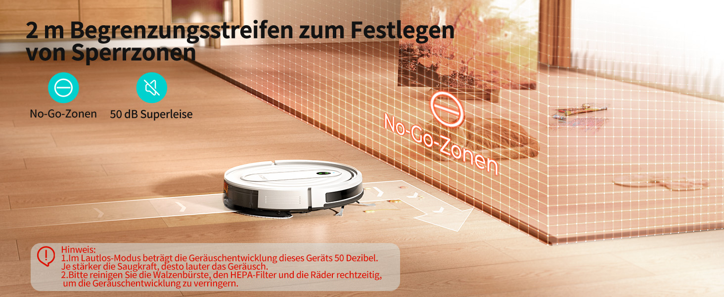 Робот-пилосос Airzeen J10 з функцією миття, 4000Pa, керування через додаток, для твердих підлог, видаляє шерсть тварин, білий