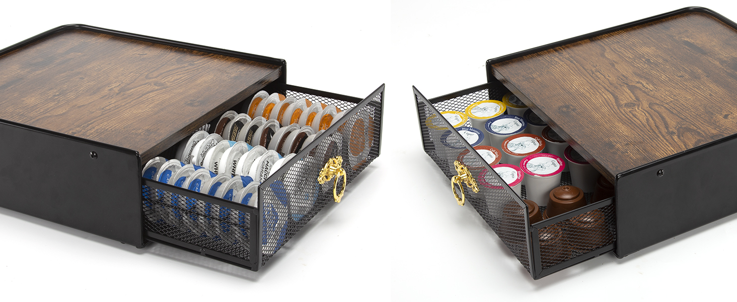 Тримач для капсул Tassimo (64 шт.) - металевий органайзер для капсул кави, стійка-органайзер