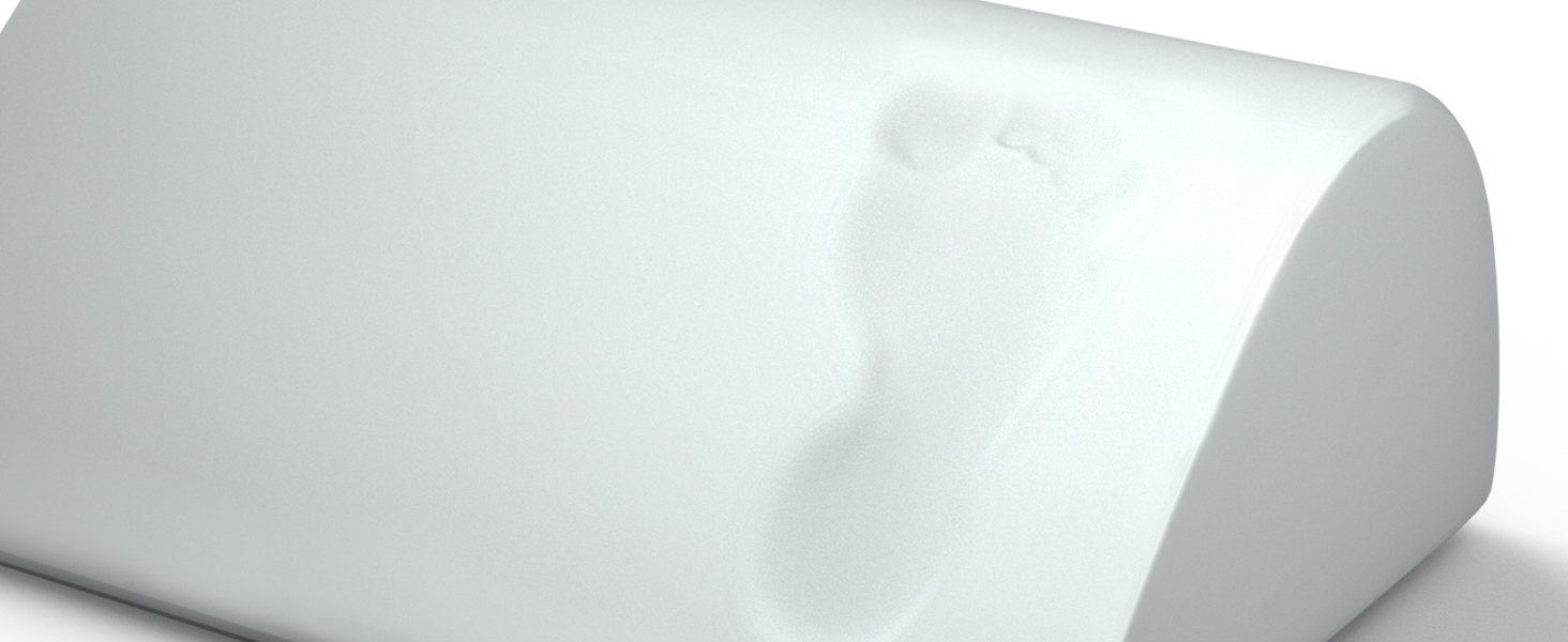 Підставка для ніг під стіл Everlasting Comfort з Memory Foam - ергономічна, чорна