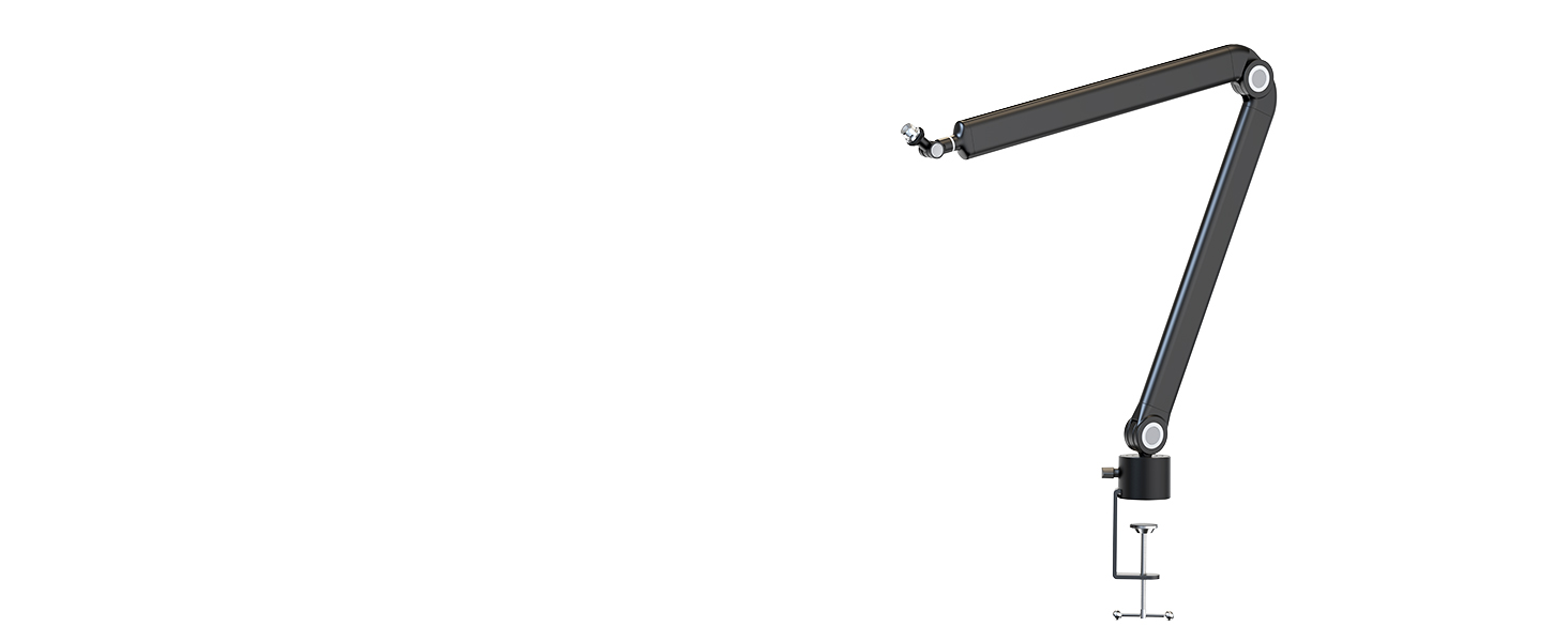 Стійка для мікрофона HyperX QuadCast з поп-фільтром та тримачем YOUSHARES - сумісна з QuadCast S, Fifine AM8, Blue Yeti, Razer Seiren Mini V3