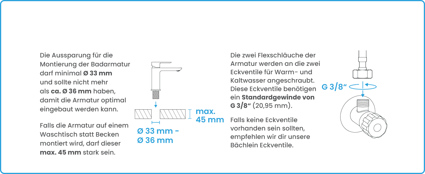 Змішувач для ванної кімнати Bächlein Mizarela, хром, з керамічним картриджем, плоский вилив, комплект для монтажу