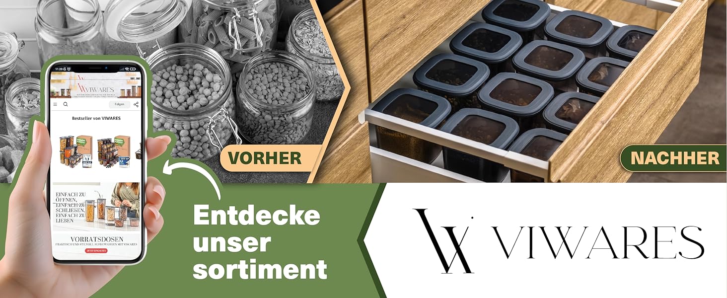 Набір контейнерів для зберігання продуктів 12 шт. 550 мл, сірий. Без BPA, герметичні, для крупи, борошна, спецій. Органайзери для кухні