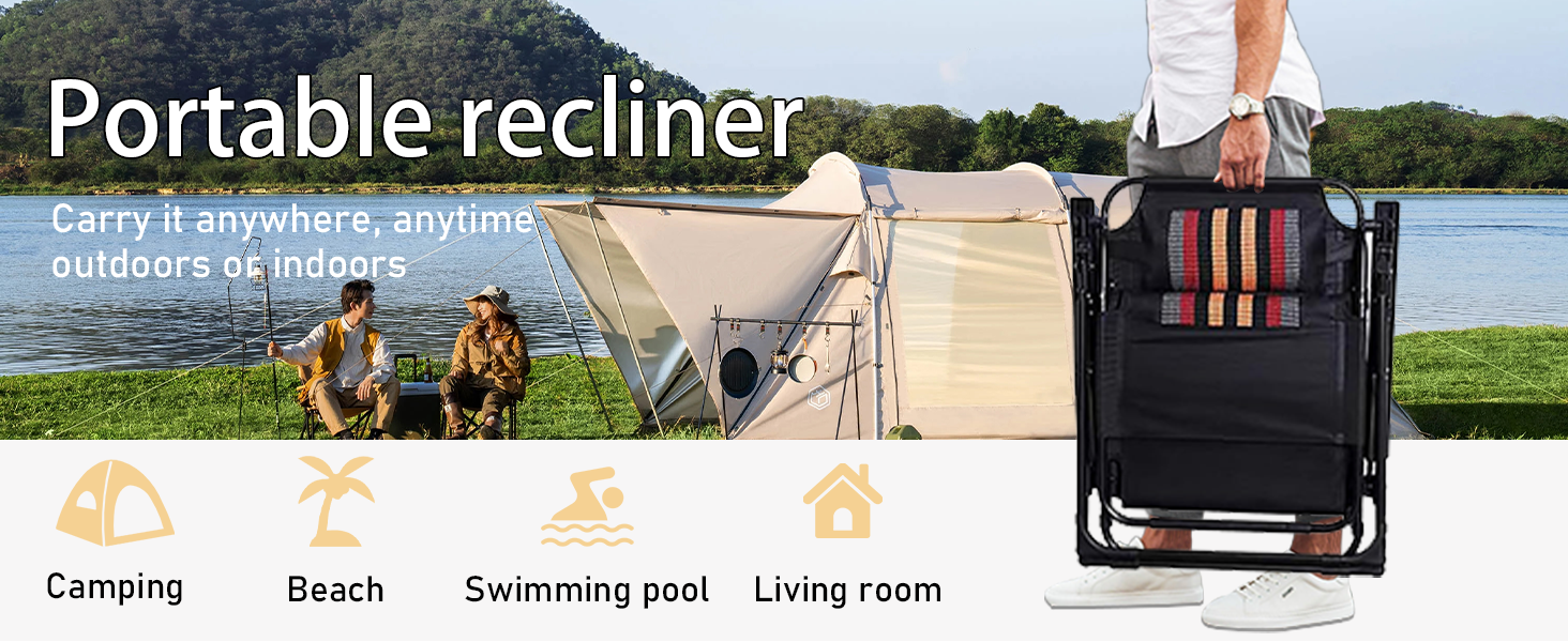 Розкішне ліжко для відпочинку в саду, широке (72 см), з підстаканником та подушкою для саду, балкону, тераси