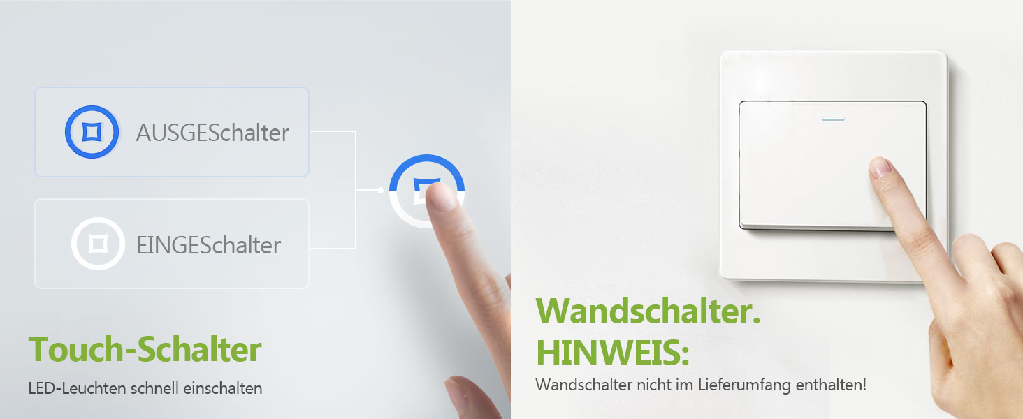 Круглий дзеркало для ванної кімнати з підсвічуванням S'AFIELINA 60 см LED з сенсорним вимикачем, 3 кольори світла (теплий, нейтральний, холодний), регулювання яскравості, 60x60 см