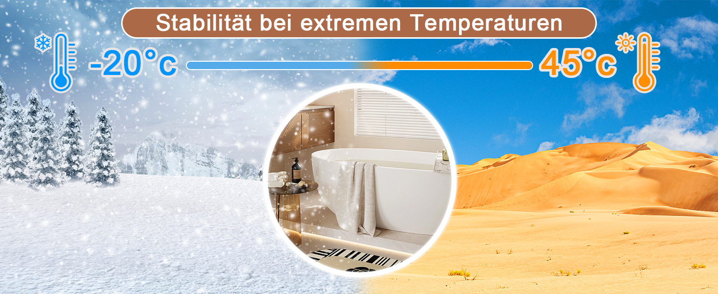 Дзеркало для ванної кімнати кругле LED з підсвічуванням 60 см, IP44. Кругле дзеркало з LED підсвічуванням для ванної кімнати, сенсорне керування, 60x60 см