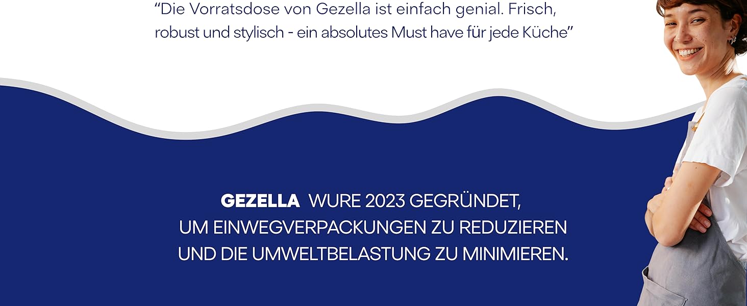 Набір банок для зберігання Gezella PREMIUM 12 герметичних контейнерів для борошна, цукру, мюслі та макаронних виробів