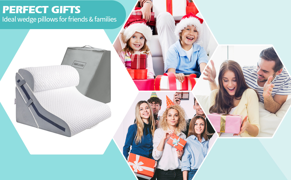 Набір з 4 подушок-валиків ортопедичних з memory foam для спини, для сну, після операції (білий, 3 шт.)